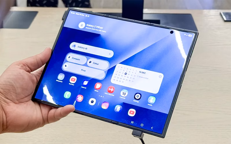 بررسی گوشی سامسونگ Galaxy Z TriFold 10 galaxy z trifold review 5