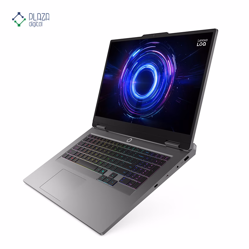 نمای راست لپ تاپ لنوو 17.3 اینچی مدل LOQ 17IRX10 i7 13650HX 32GB 1TB RTX5050 پلازا دیجیتال