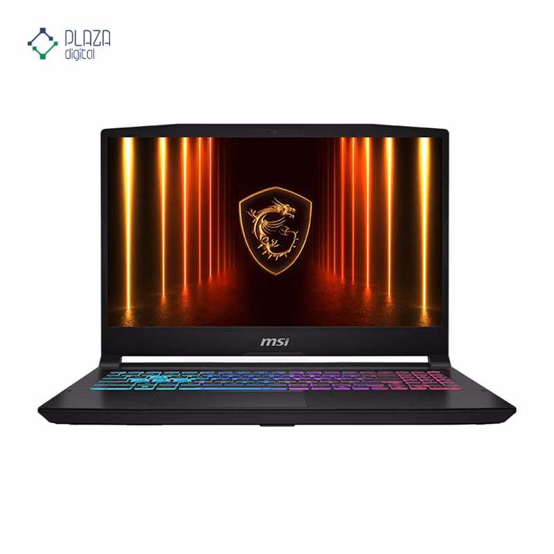 نمای جلو لپ تاپ گیمینگ ام اس آی 15.6 اینچی مدل Katana 15 HX B14WFK i7 14650HX 16GB 2TB RTX5060 پلازا دیجیتال