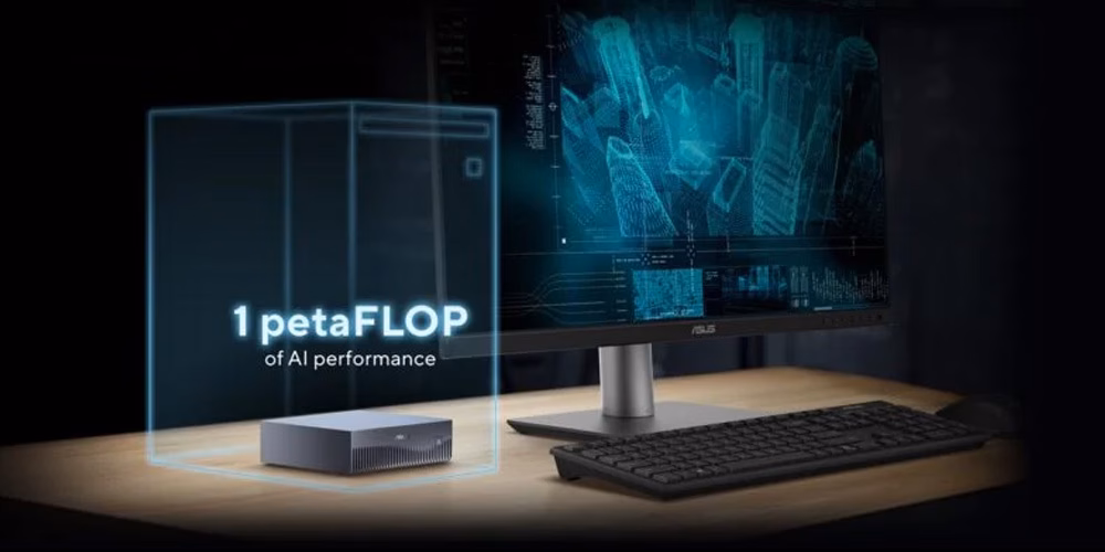 ابررایانه رومیزی هوش مصنوعی ایسوس