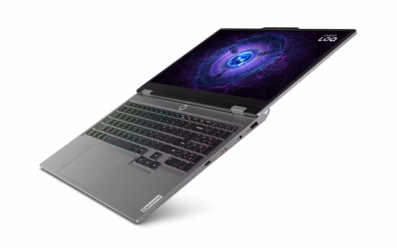 بررسی لپ تاپ LOQ i7 14700HX؛ آیا بهترین گزینه اقتصادی برای گیمرهاست؟ 9 لپ تاپ لنوو در حالت کاملا باز