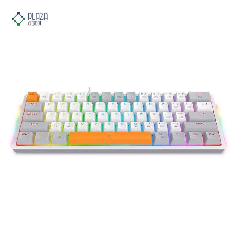 کیبورد با سیم گیمینگ ردراگون مدل Akali K642 WGO پلازادیجیتال