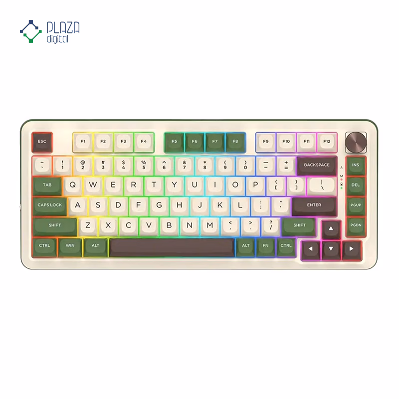 کیبورد گیمینگ بی سیم با سیم ردراگون مدل Cyrus Pro K681 CGC پلازادیجیتال