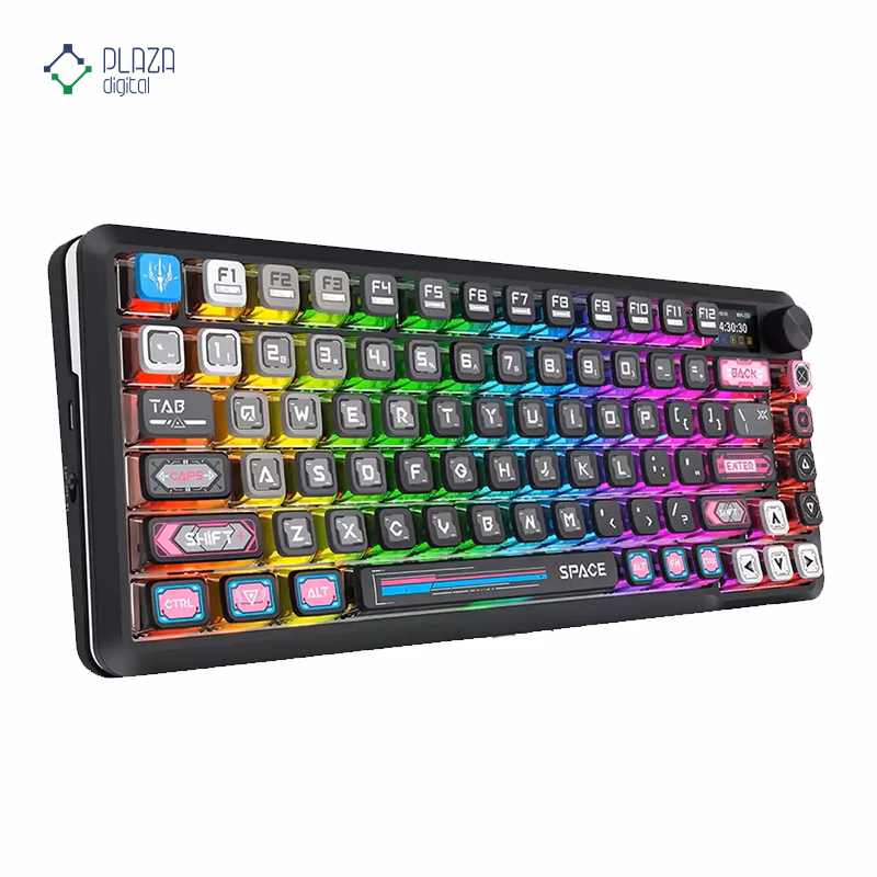 کیبورد گیمینگ بی سیم با سیم ردراگون مدل Flekact K708 MC Pro RGB پلازادیجیتال