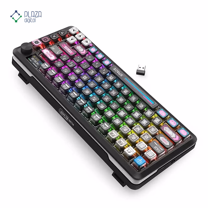 کیبورد گیمینگ بی سیم با سیم ردراگون مدل Flekact K708 MC Pro RGB پلازادیجیتال
