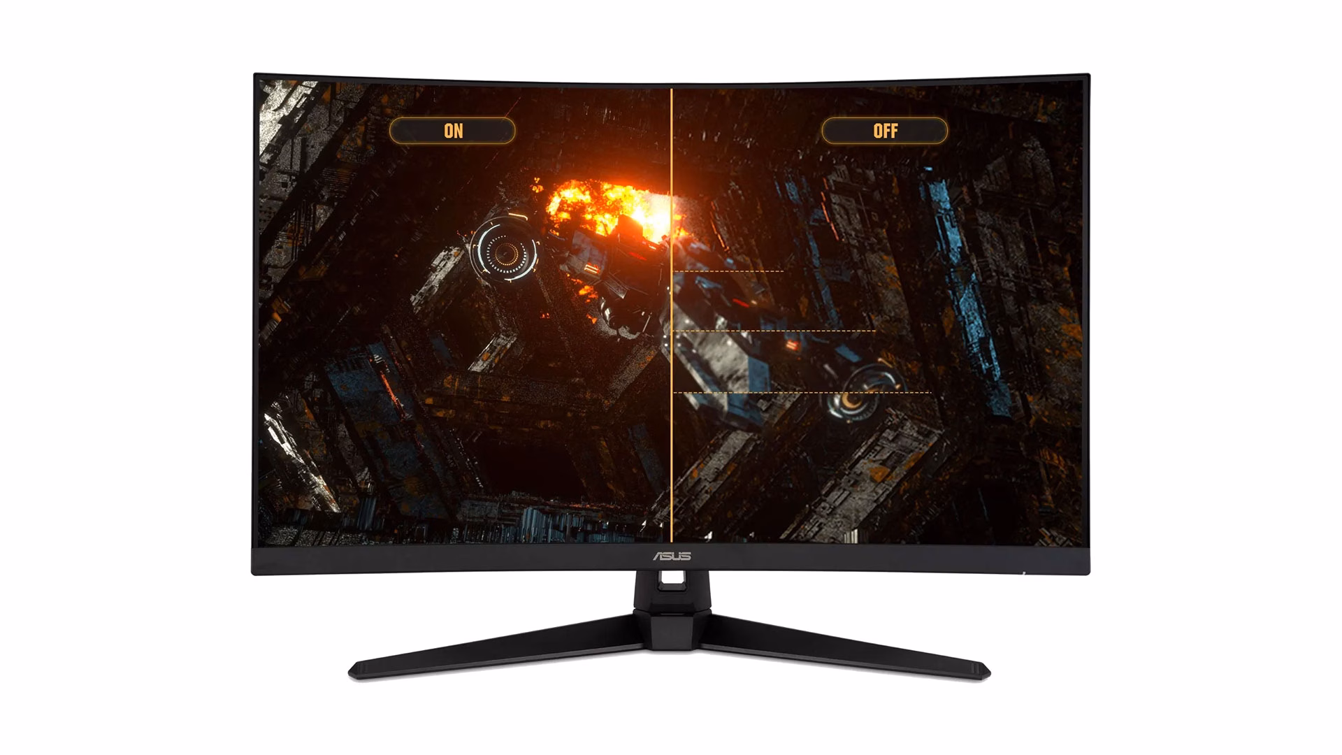 تنظیمات تخصصی بازی مانیتور تاف گیمینگ