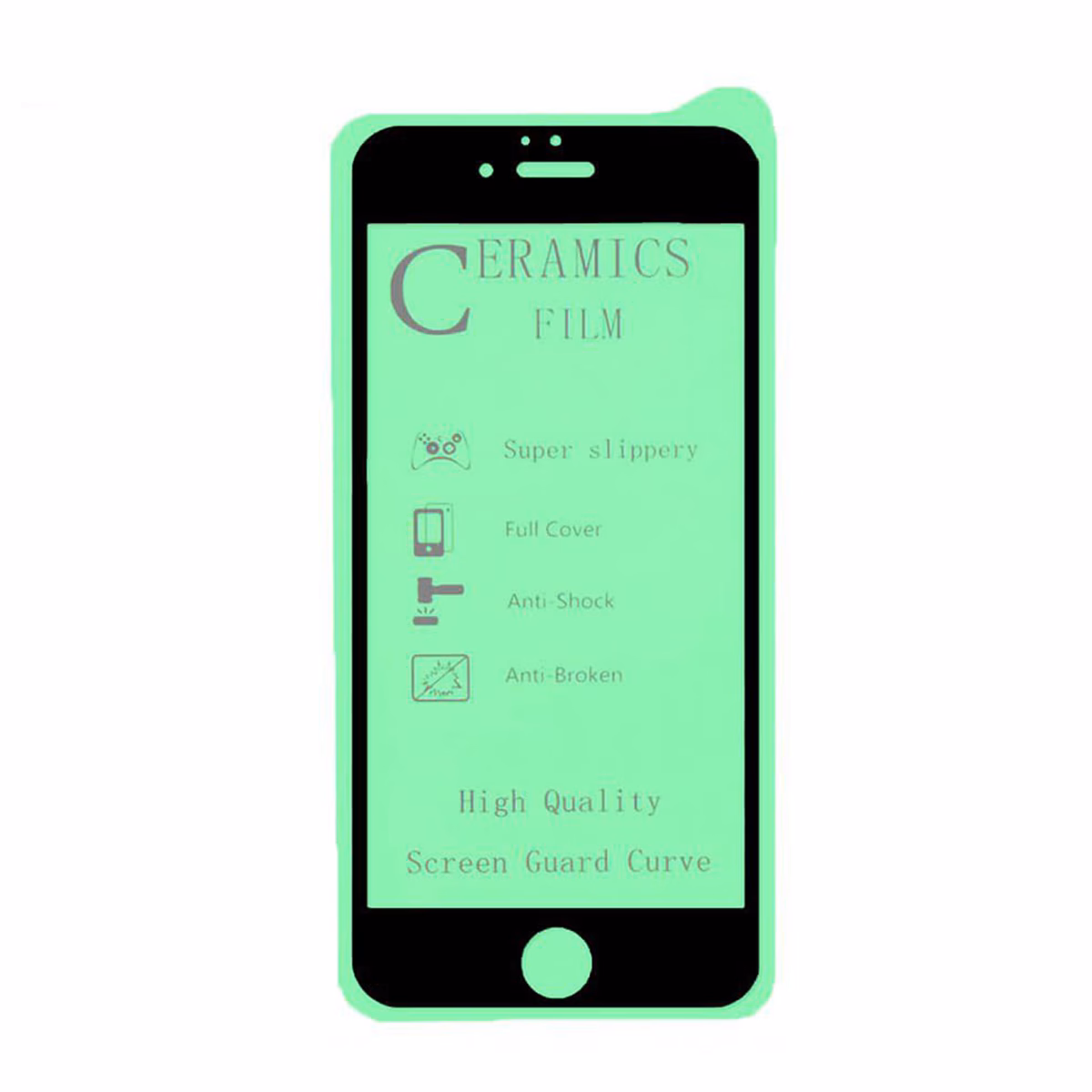 گلس گوشی اپل iPhone 6s Plus مدل Ceramics Film