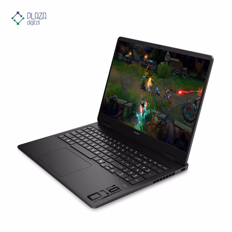 نمای راست لپ تاپ گیمینگ اچ پی 16 اینچی مدل OMEN Slim 16t-an000 Ultra 7 255H 64GB 3TB RTX5070 پلازا دیجیتال