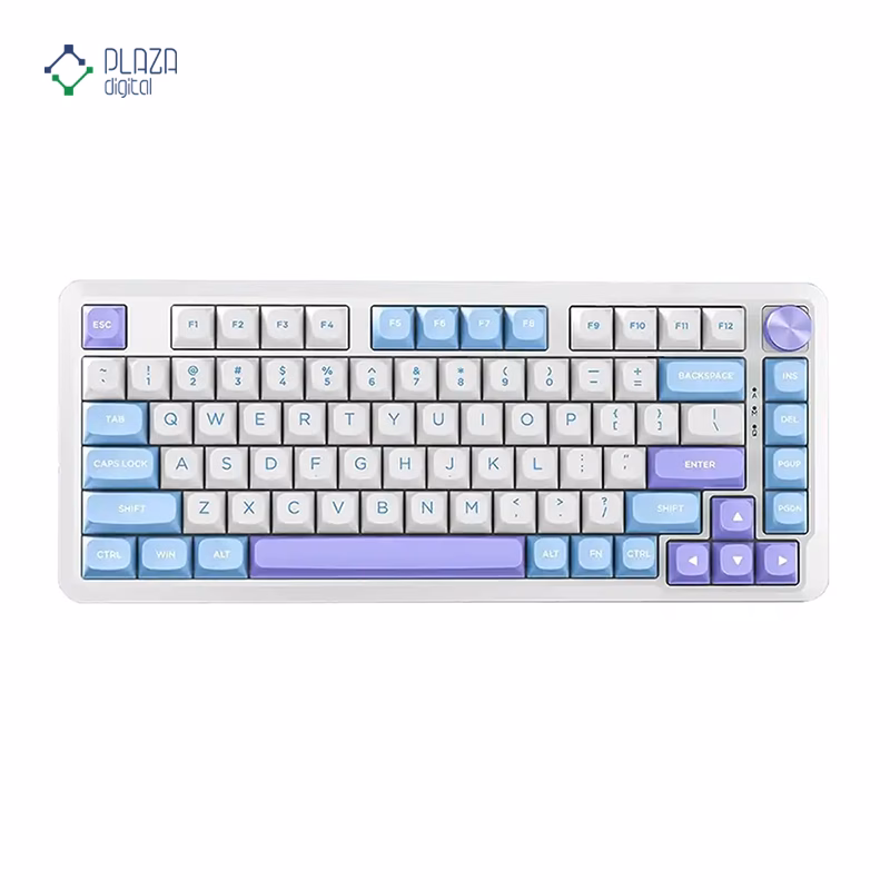 کیبورد گیمینگ بی سیم با سیم ردراگون مدل Cyrus Pro K681 WBP پلازا دیجیتال