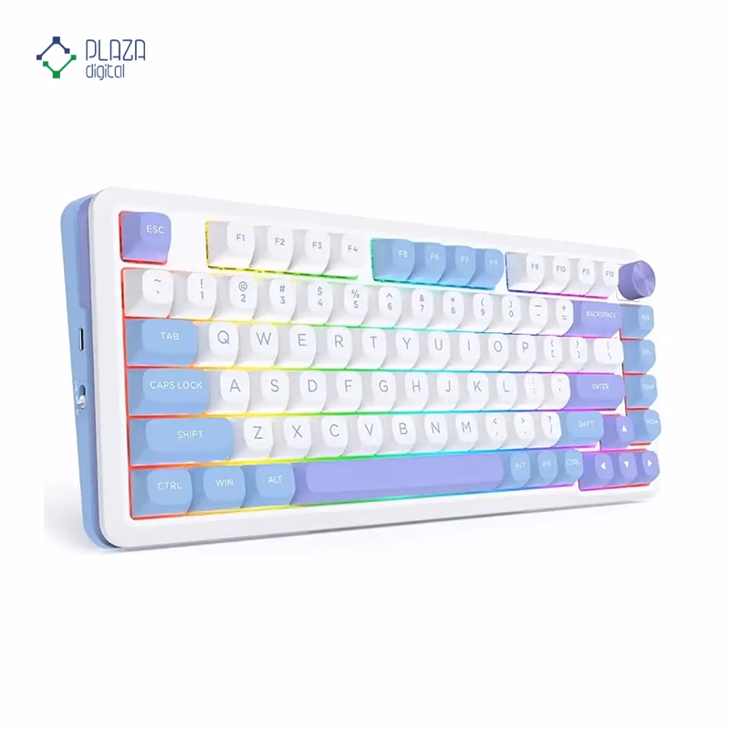 کیبورد گیمینگ بی سیم با سیم ردراگون مدل Cyrus Pro K681 WBP پلازا دیجیتال