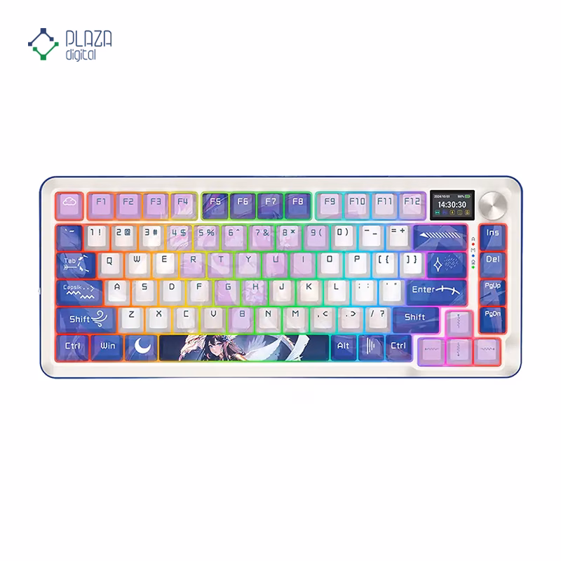 کیبورد گیمینگ بی سیم با سیم ردراگون مدل Flekact K708 AK Pro RGB پلازا دیجیتال