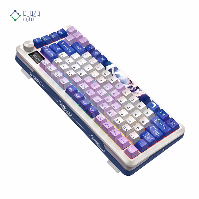 کیبورد گیمینگ بی سیم با سیم ردراگون مدل Flekact K708 AK Pro RGB پلازا دیجیتال