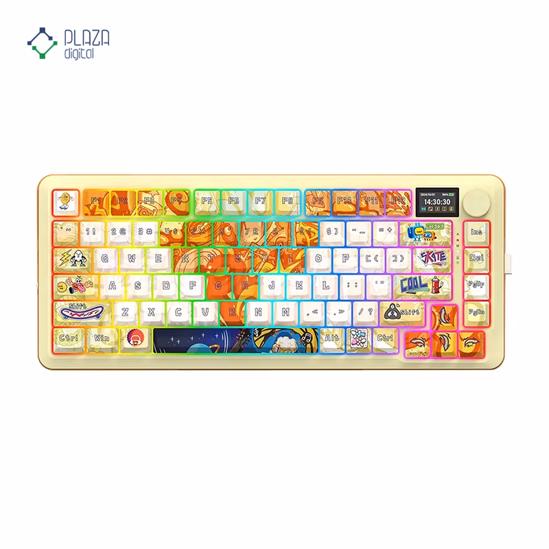 کیبورد گیمینگ بی سیم با سیم ردراگون مدل Flekact K708 GF Pro RGB پلازا دیجیتال