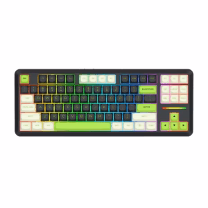 کیبورد گیمینگ بی سیم با سیم ردراگون مدل Wildslash Pro K734 BWG RGB پلازا دیجیتال