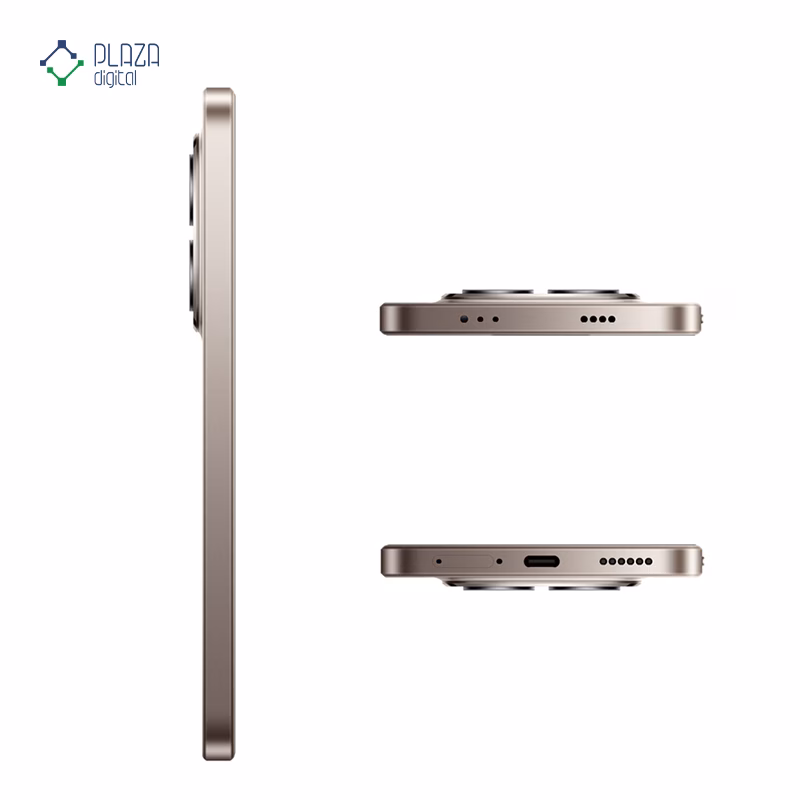 نمای حاشیه گوشی موبایل شیائومی مدل Redmi Note 15 Pro 5G ظرفیت 256 گیگابایت رم 12 گیگابایت - گلوبال تیتانیوم پلازا دیجیتال