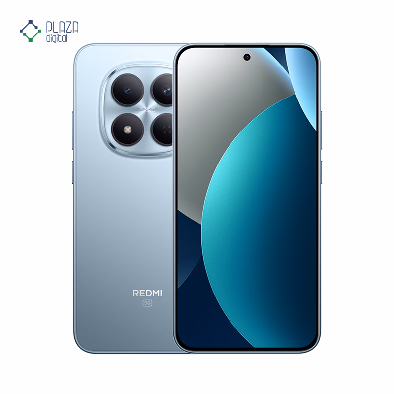 نمای جلو گوشی موبایل شیائومی مدل Redmi Note 15 Pro 5G ظرفیت 256 گیگابایت رم 12 گیگابایت - گلوبال آبی پلازا دیجیتال