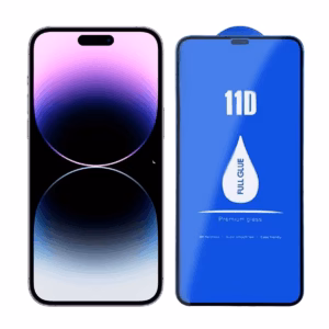 گلس گوشی اپل iPhone 14 Pro Max مدل 11D پلازادیجیتال