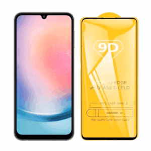 گلس گوشی سامسونگ Galaxy A24 مدل 9D پلازادیجیتال