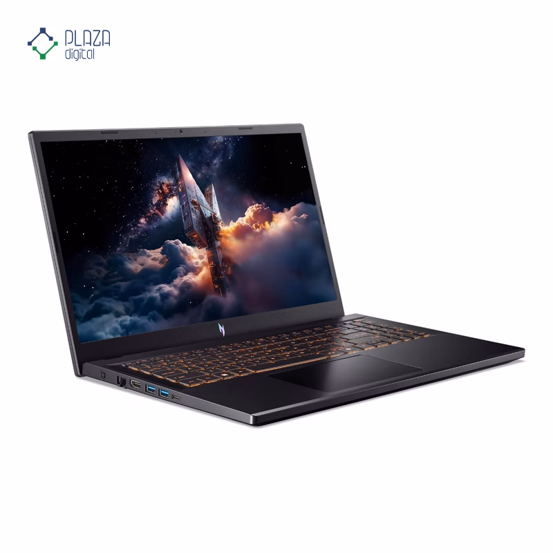 نمای سمت راست لپ تاپ گیمینگ ایسر 15.6 اینچی مدل Nitro V 15 ANV15-52-57BB i5 13420H 64GB 512GB RTX5050 پلازا دیجیتال