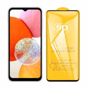 گلس گوشی سامسونگ Galaxy A14 فورس گلس مدل 9D پلازادیجیتال