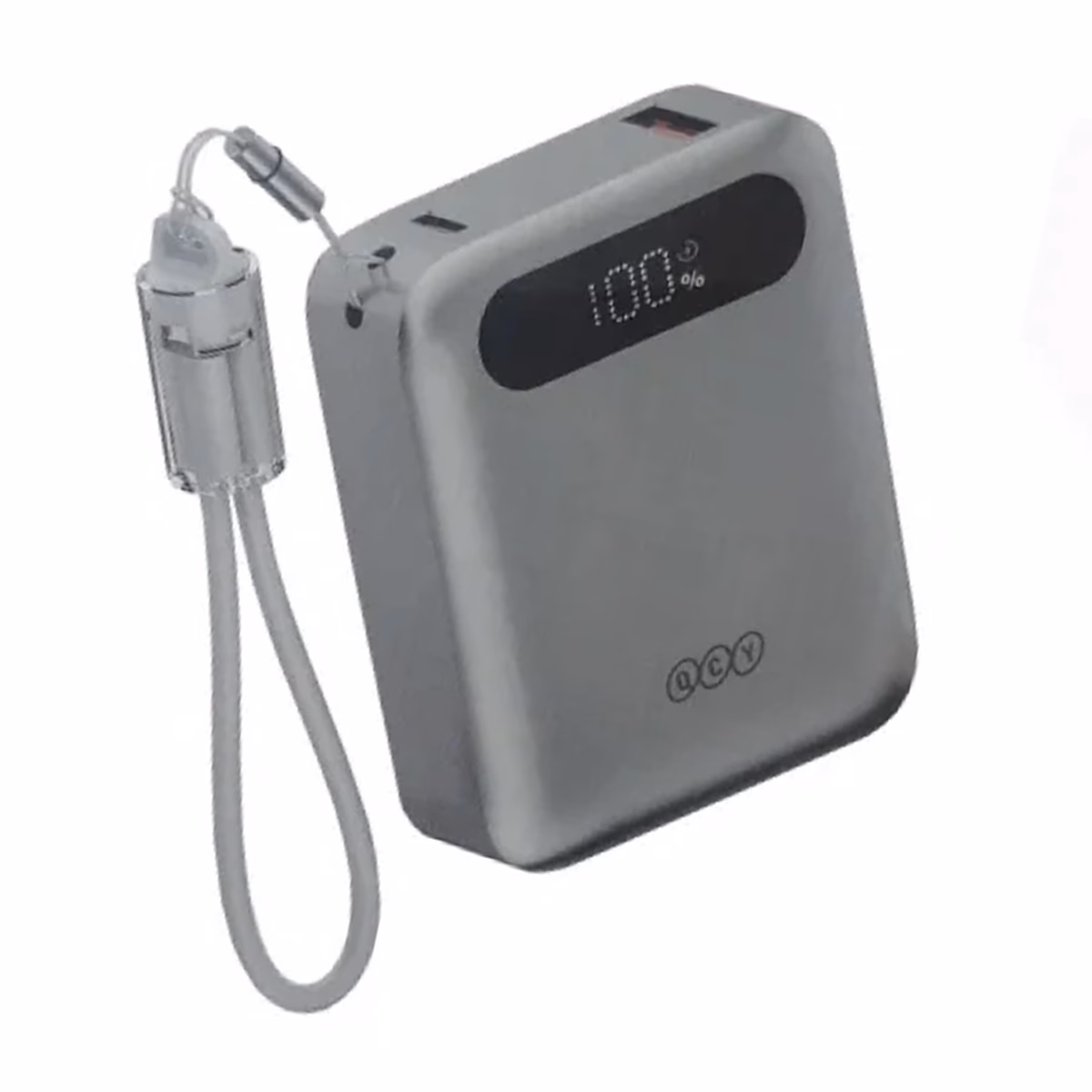 پاوربانک کیو سی وای مدل PB10D ظرفیت 10000 میلیآمپر ساعت