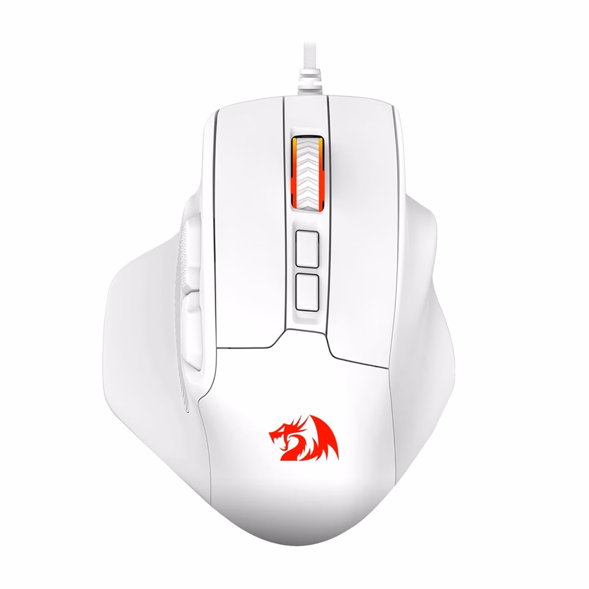 ماوس گیمینگ با سیم دراگون مدل BULLSEYE M806 سفید پلازادیجیتال