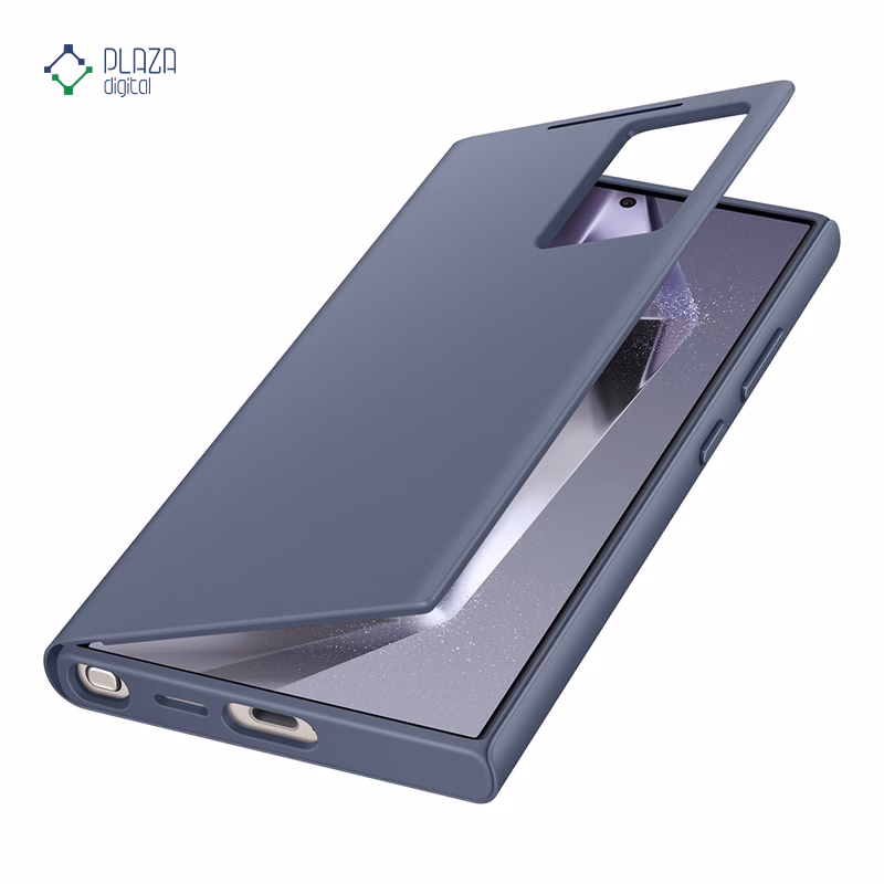 قاب هوشمند مناسب برای گوشی سامسونگ Galaxy S24 Ultra مدل View Wallet پلازادیجیتال