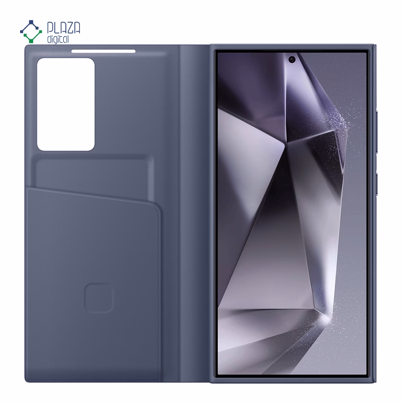 قاب هوشمند مناسب برای گوشی سامسونگ Galaxy S24 Ultra مدل View Wallet پلازادیجیتال