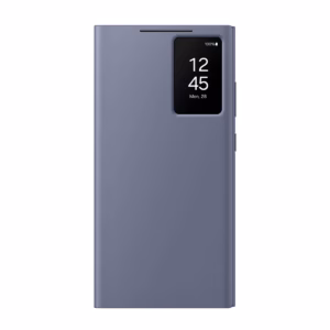 قاب هوشمند مناسب برای گوشی سامسونگ Galaxy S24 Ultra مدل View Wallet بنفش پلازادیجیتال