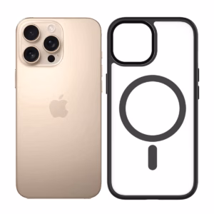 قاب اسپیگن مناسب برای گوشی اپل iPhone 16 Pro Max مدل Magsafe مشکی پلازادیجیتال