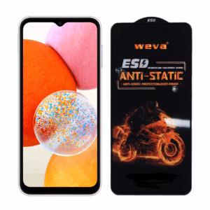 گلس گوشی سامسونگ Galaxy F14 / M14 / A22 / A14 ویوا مدل Antistatic پلازادیجیتال