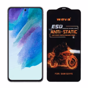 گلس گوشی سامسونگ Galaxy S21 FE ویوا مدل Antistatic پلازادیجیتال