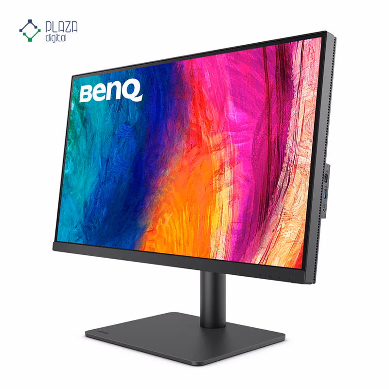 نمای راست مانیتور بنکیو 27 اینچ مدل PD2705U پلازا دیجیتال