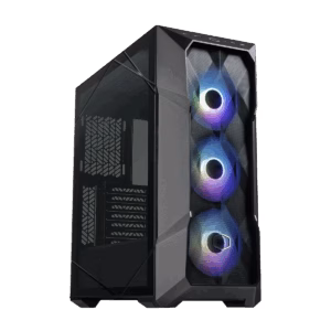 کیس کامپیوتر گیمینگ کولر مستر مدل MasterBox TD500 Mesh V2 رنگ مشکی پلازا دیجیتال