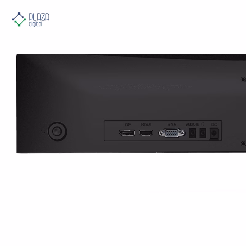 نمای درگاه های مانیتور جی پلاس 27 اینچ مدل GDM-278CS پلازا دیجیتال