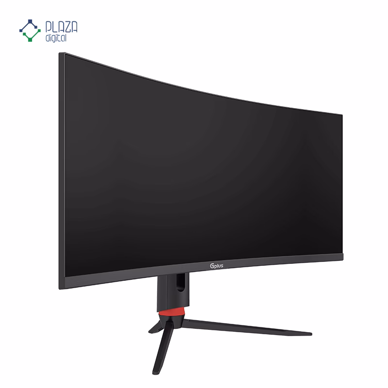 نمای چپ مانیتور گیمینگ 34 اینچی جی پلاس مدل GGM-L349QN پلازا دیجیتال