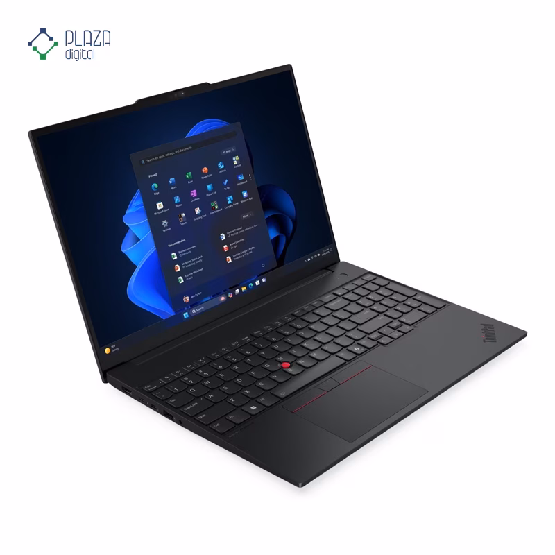 نمای چپ لپ تاپ لنوو 16 اینچی مدل ThinkPad E16 Gen 3 Ultra 7 255H 24GB 1TB پلازا دیجیتال
