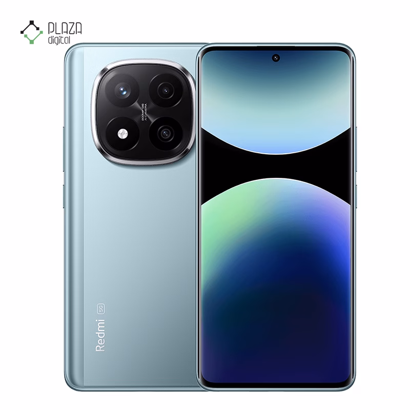 گوشی موبایل شیائومی مدل Redmi Note 14 Pro Plus 5G ظرفیت 512 گیگابایت رم 16 گیگابایت رنگ آبی پلازا دیجیتال