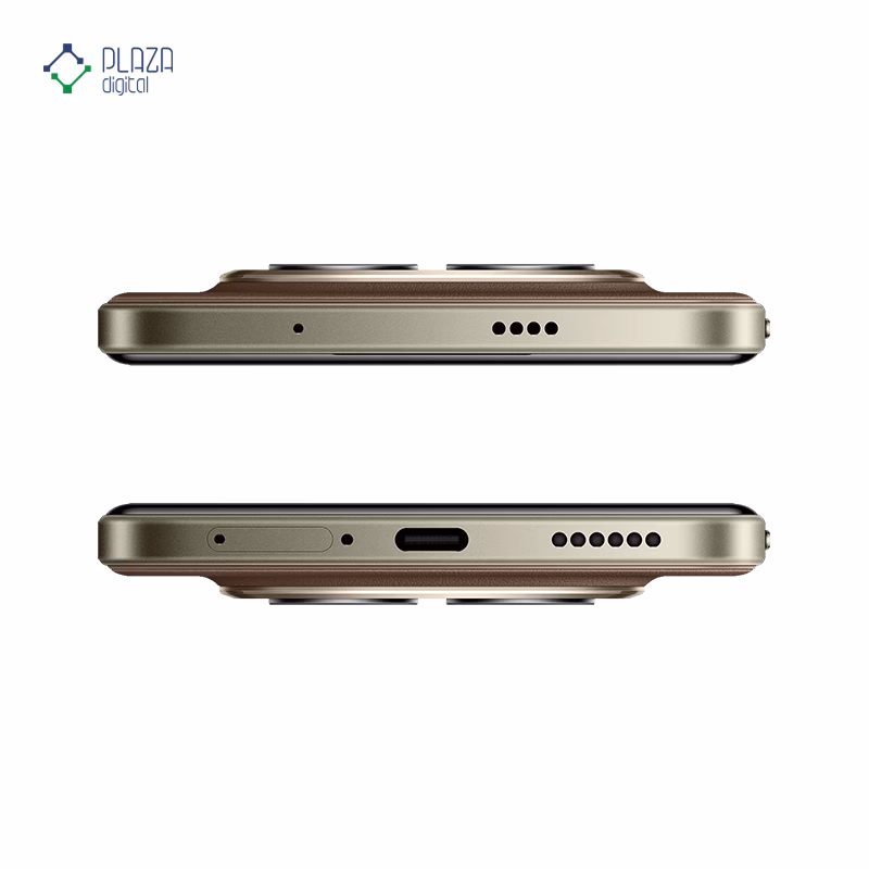 نمای زیر گوشی موبایل شیائومی مدل Redmi Note 15 Pro 5G Plus ظرفیت 512 گیگابایت رم 12 گیگابایت - گلوبال قهوه ای پلازا دیجیتال