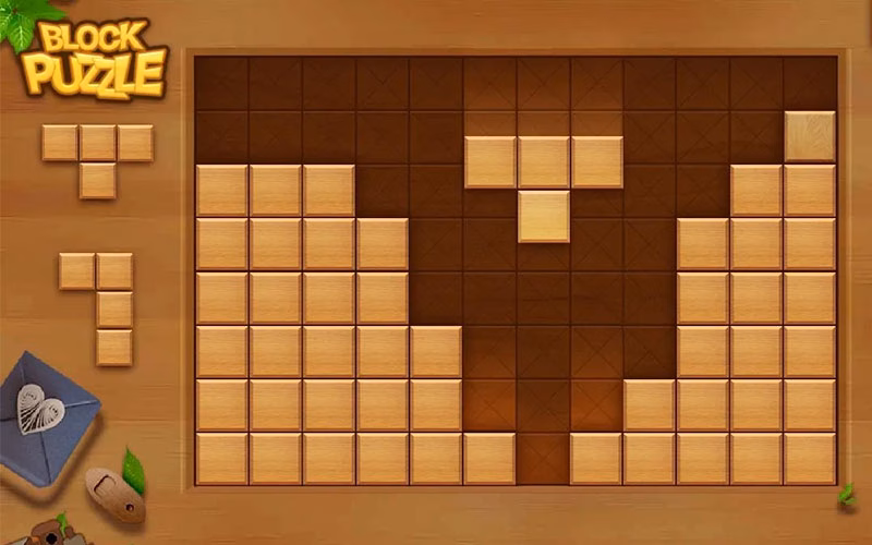 10 بازی موبایلی آفلاین برای مقابله با استرس 21 بازی Block Puzzle – Wood Legend