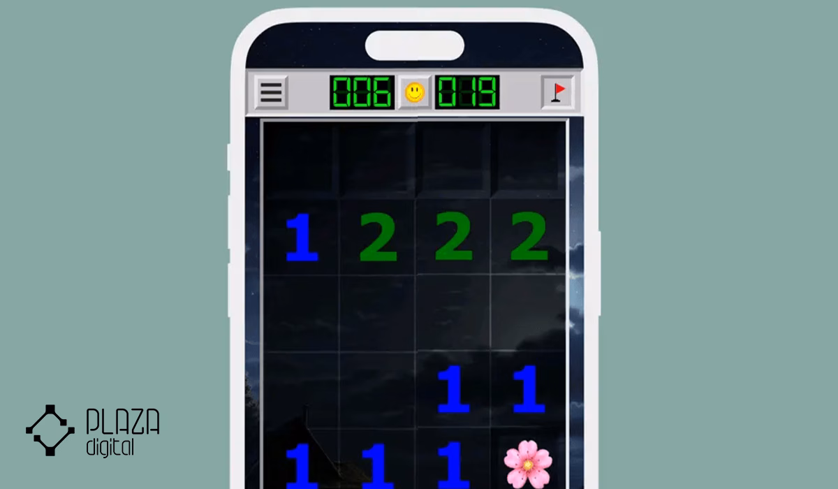 بهترین بازی های فکری آیفون 28 بازی Minesweeper