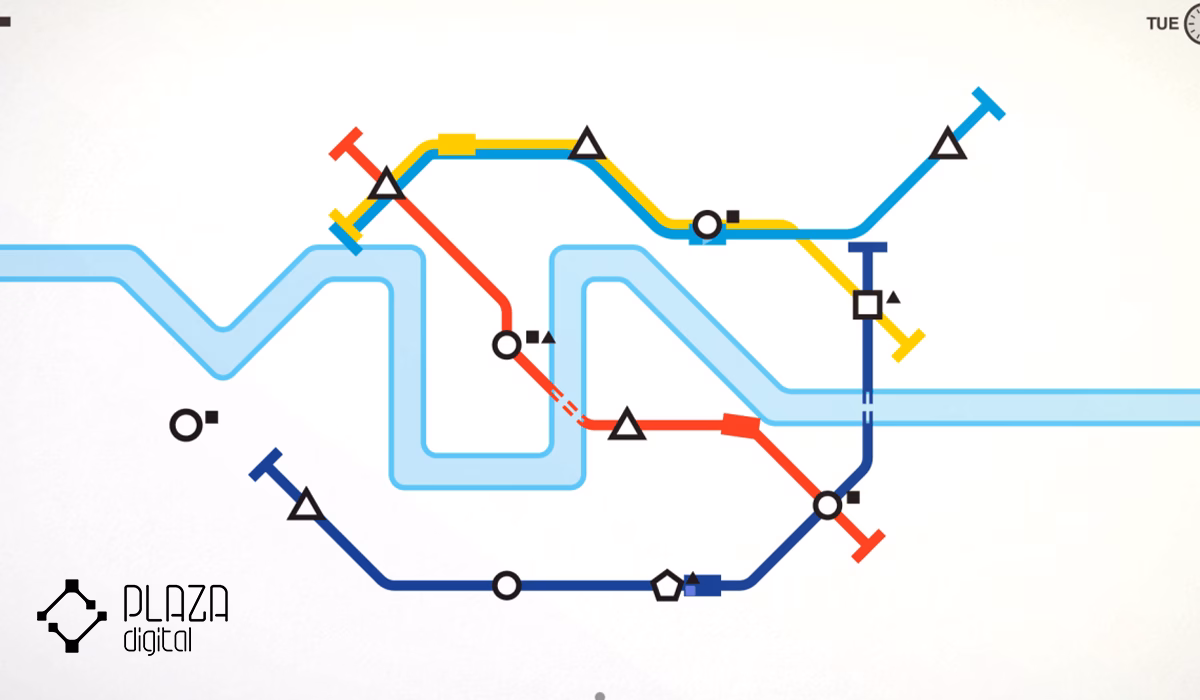 بهترین بازی های فکری آیفون 31 بازی Mini Metro