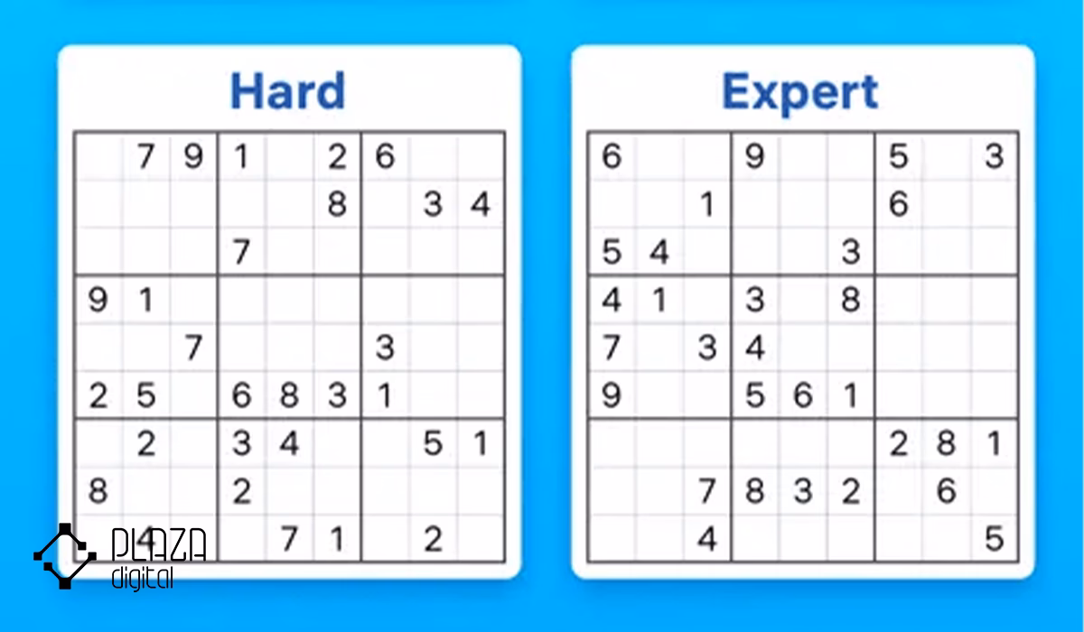بهترین بازی های فکری آیفون 27 بازی Sudoku