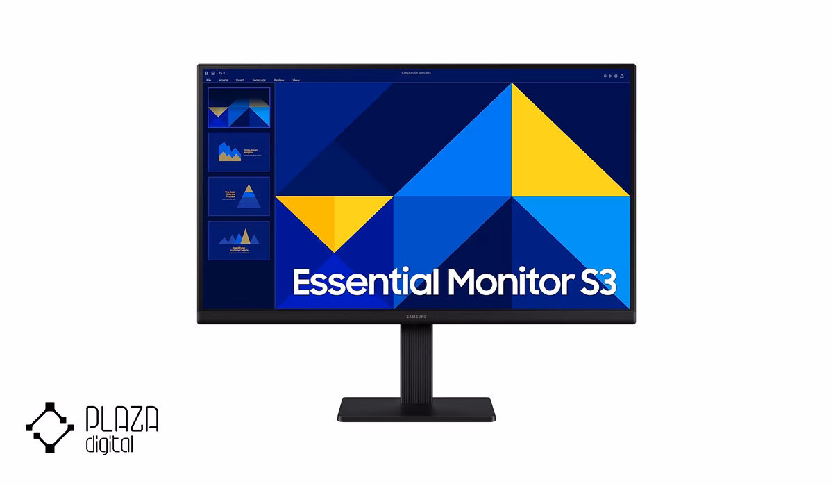 معرفی بهترین مانیتور های سامسونگ 17 Samsung-Essential-S30GD-LS22D300GAMXUE-Monitor-22-inch-plazadigital