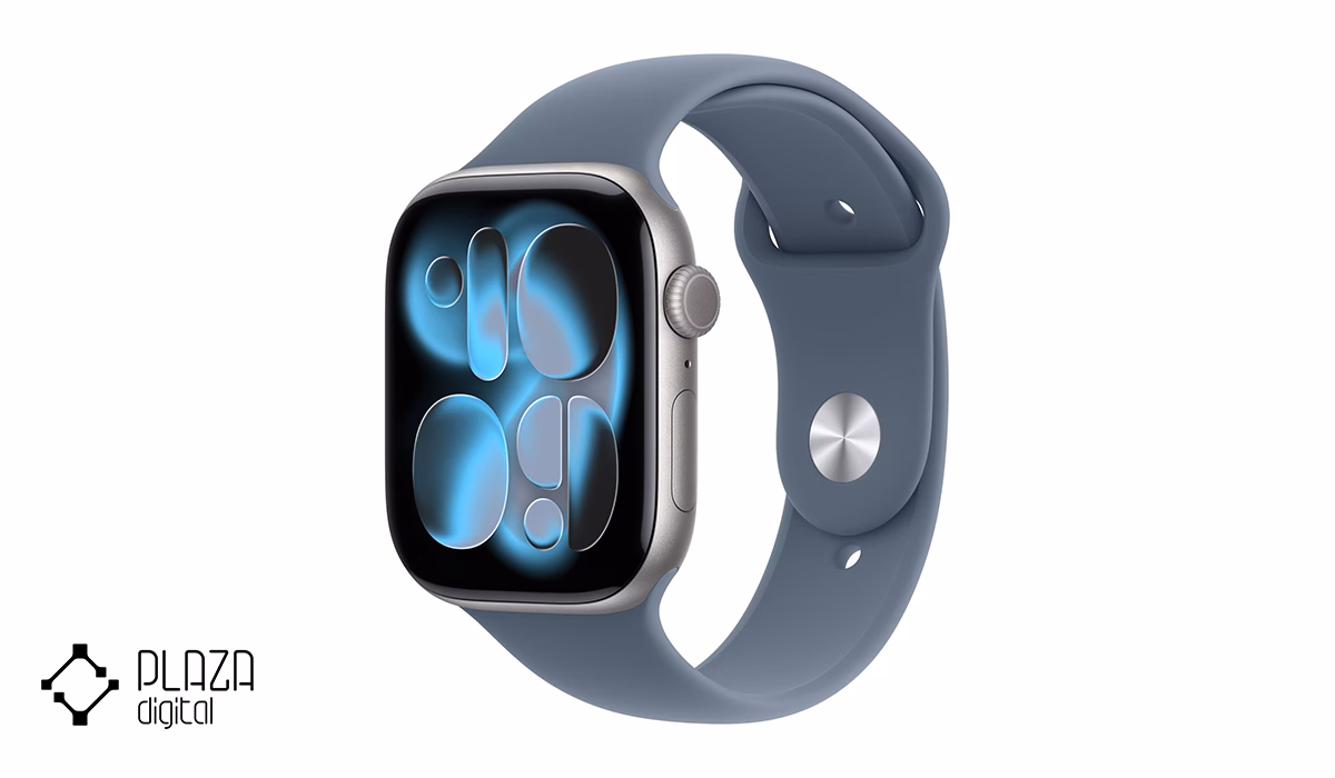 بهترین ساعت هوشمند با قابلیت مکالمه برای کاربران اندروید و آیفون 9 ساعت هوشمند اپل مدل Series 11 Aluminum Case Sport Band 46mm