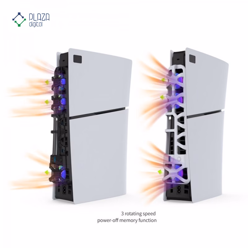 فن پلی استیشن 5 دابی مدل Dobe RGB پلازا دیجیتال