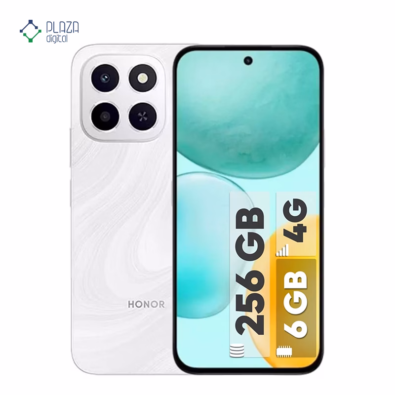 گوشی موبایل آنر مدل X6c 4G ظرفیت 128 گیگابایت رم 6 گیگابایت رنگ سفید پلازا دیجیتال