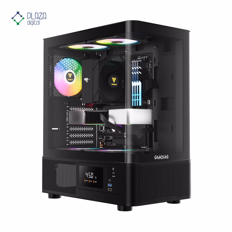 کیس کامپیوتر گیمینگ گیم دیاس مدل ATLAS E2 CG
