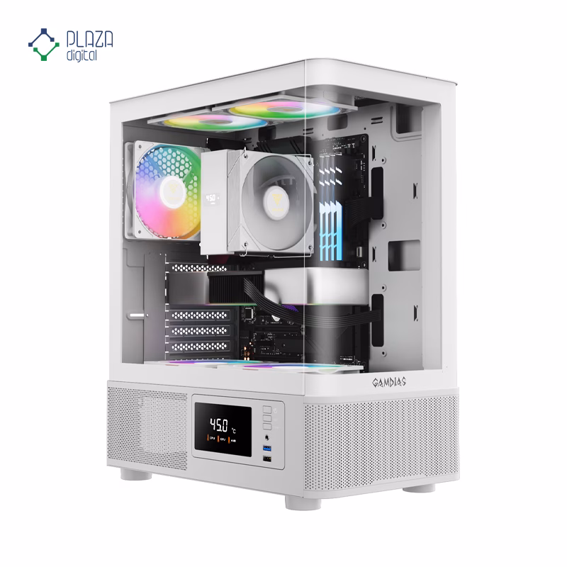 کیس کامپیوتر گیمینگ گیم دیاس مدل ATLAS E2 CG