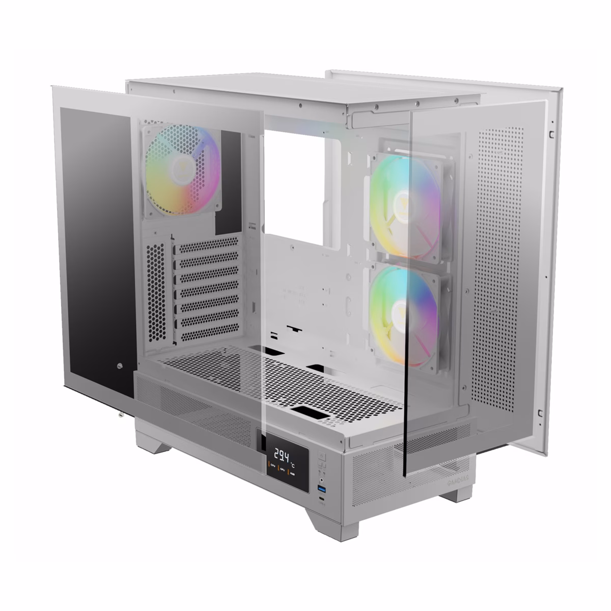 کیس کامپیوتر گیمینگ گیم دیاس مدل ATLAS M1